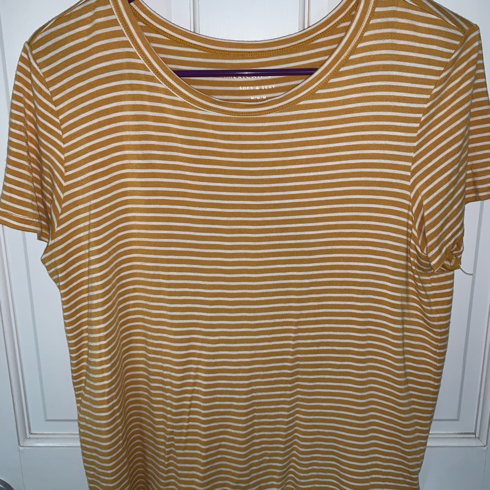 american eagle soft and sexy t-shirt/crop top